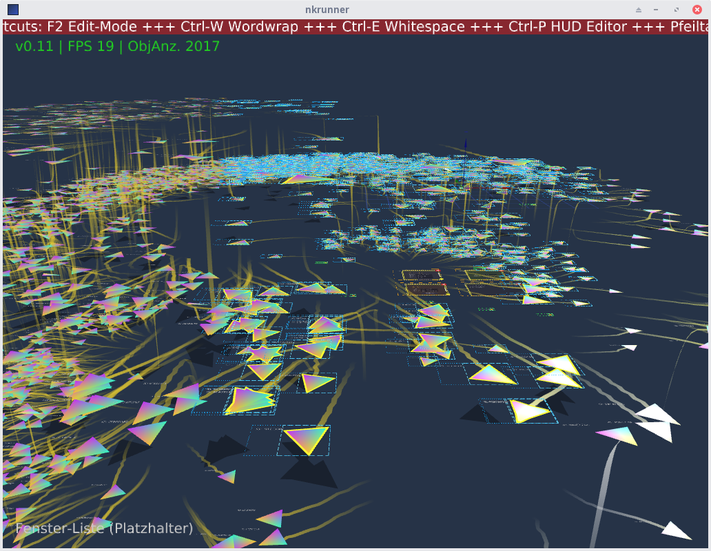 Detailansicht des UI-Editors und der Parallel-Tests